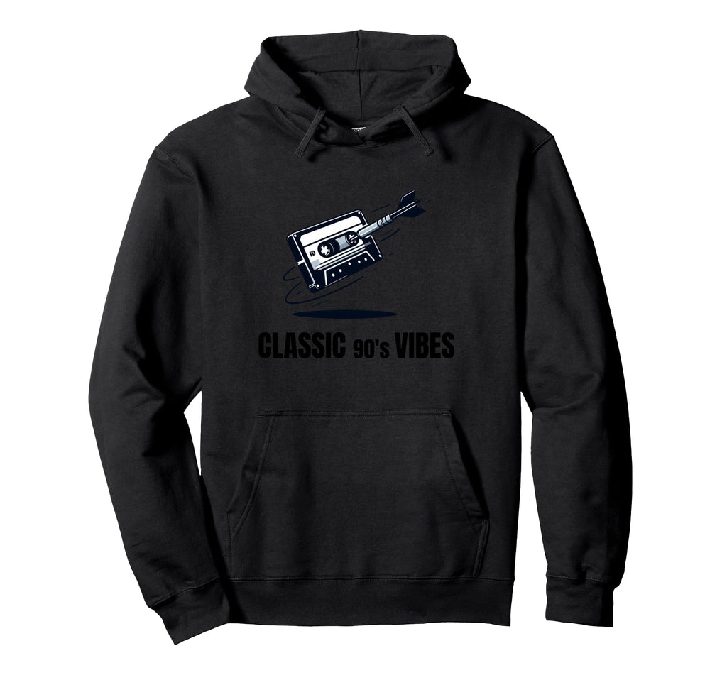90S Vibes Dart Fan Cassette Tape Darts Hoodie - Unique Graphic Unisex - T-Shirt, Sweatshirt, Hoodie