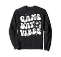 Groovy Soccer Game Day Vibes Game Day Sweatshirt - Minimalist Print Unisex - T-Shirt, Sweatshirt, Hoodie