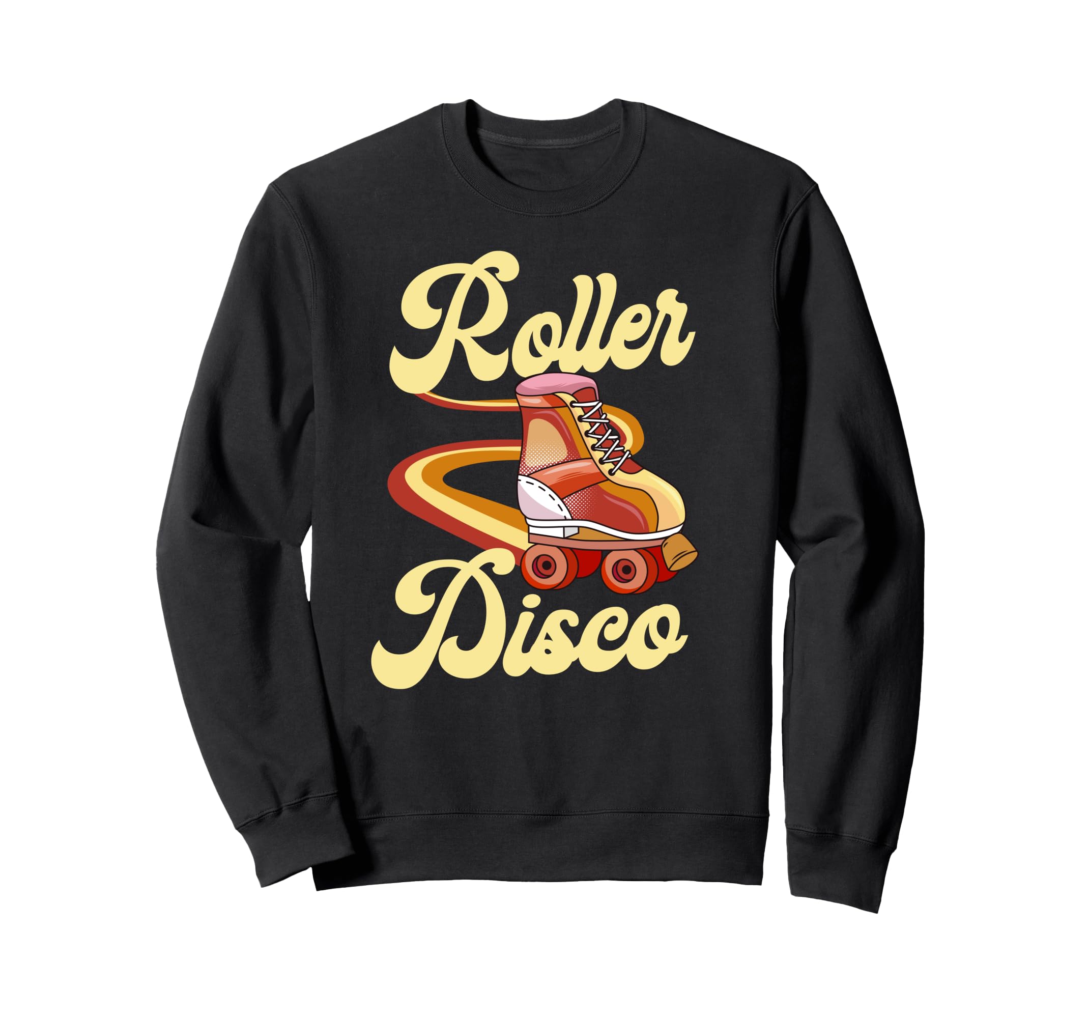 Roller Skating Skate 1970S Sweatshirt - Minimalist Print Unisex - T-Shirt, Sweatshirt, Hoodie