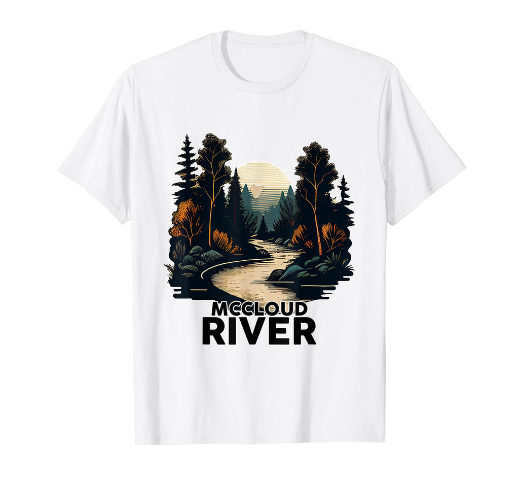 Mccloud River Minimalist River Mccloud T-Shirt - Minimalist Print Unisex - T-Shirt, Sweatshirt, Hoodie