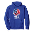American Flag Soccer Soccer 2027 Hoodie - Fun Novelty Design Men Women - T-Shirt, Sweatshirt, Hoodie