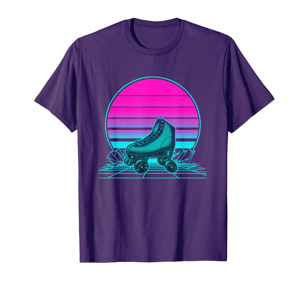 Sunset Roller Skate T-Shirt - Custom Art Print for Adults - T-Shirt, Sweatshirt, Hoodie