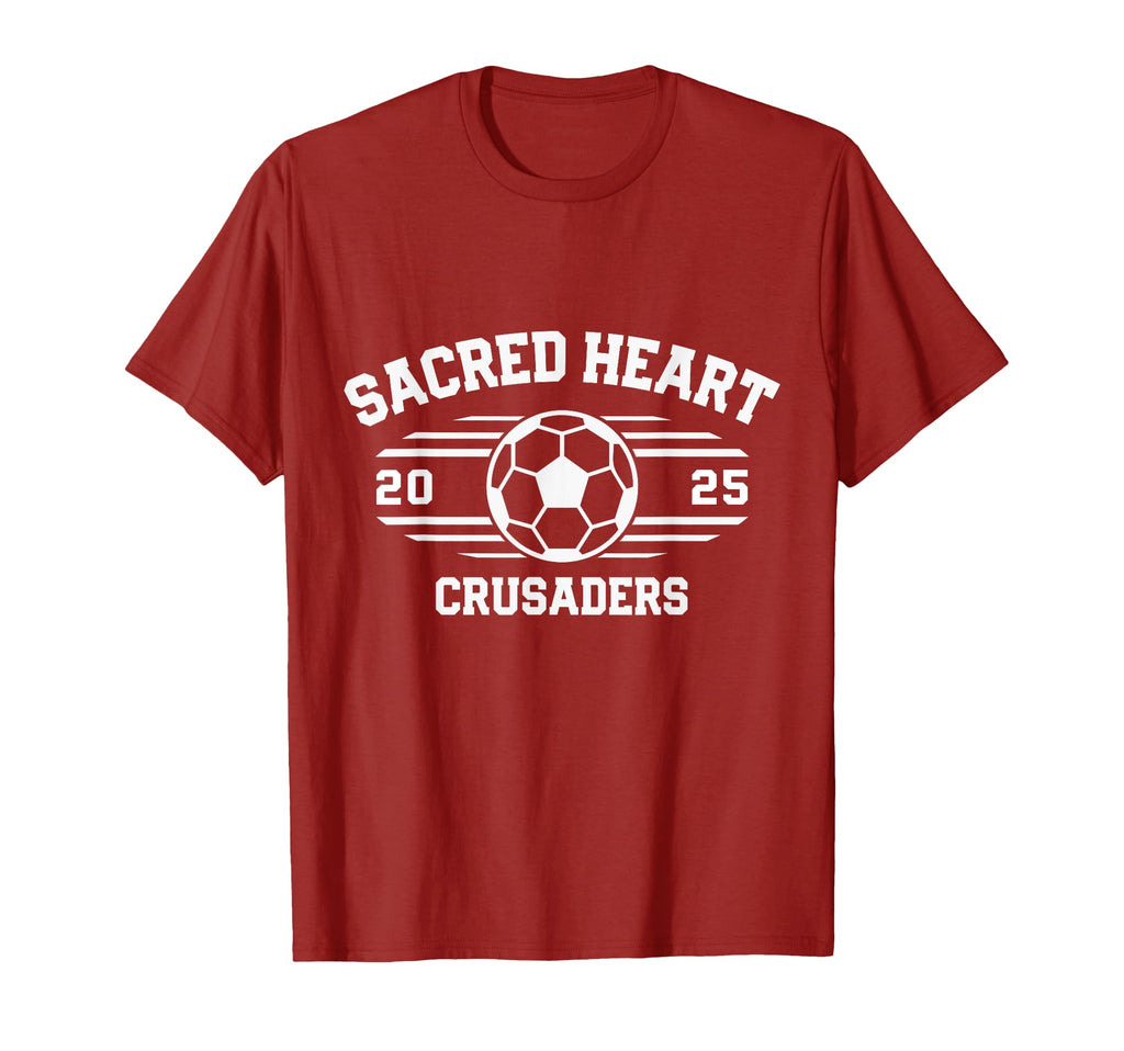 Sacred Heart Crusaders High School Gear T-Shirt - Novelty Apparel Unisex - T-Shirt, Sweatshirt, Hoodie