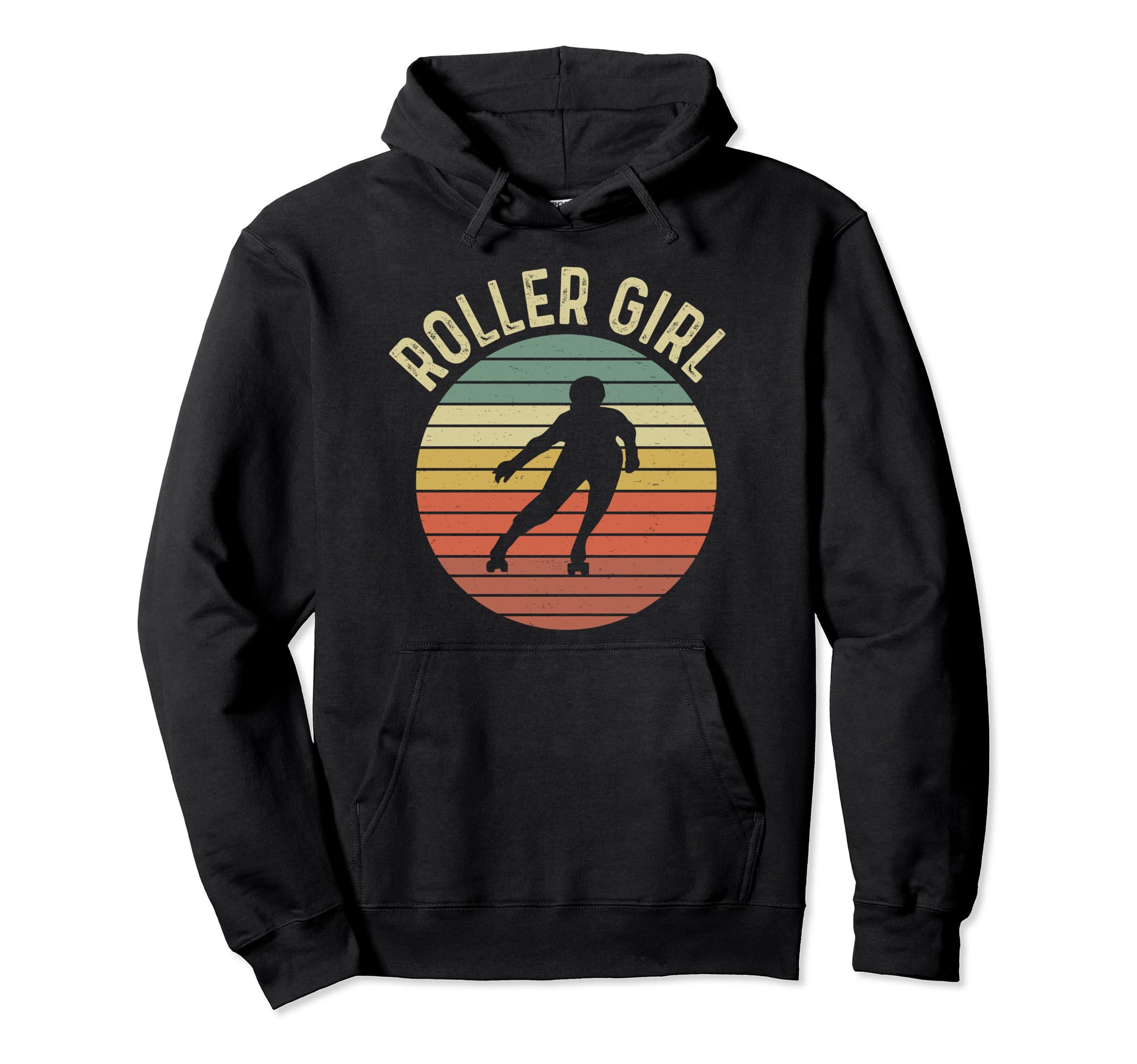 Roller Skating 70S 80S Skate Derby Hoodie - Custom Art Print Men Women - T-Shirt, Sweatshirt, Hoodie
