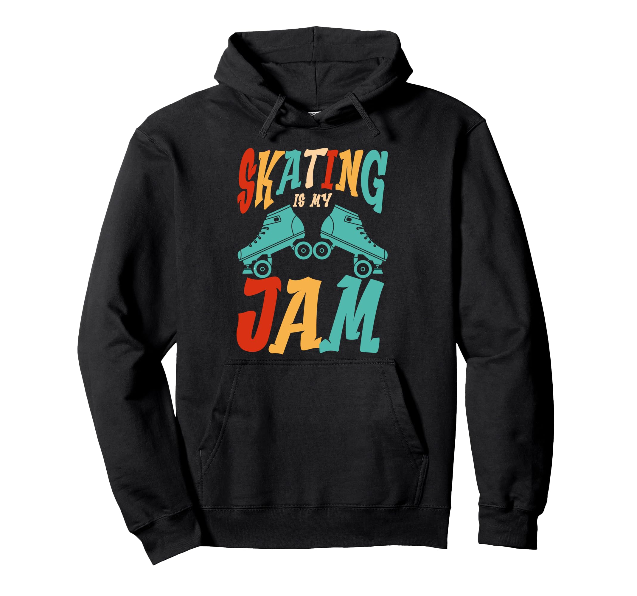 Roller Skating Skate 1970S Skating Is My Hoodie - Trendy Graphic Men Women - T-Shirt, Sweatshirt, Hoodie