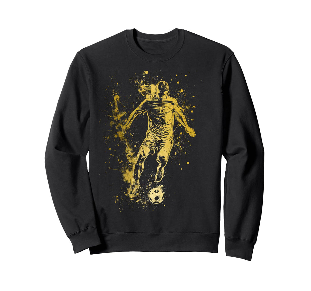 Soccer Player Sports Football Sweatshirt - Graphic Print for Adults - T-Shirt, Sweatshirt, Hoodie