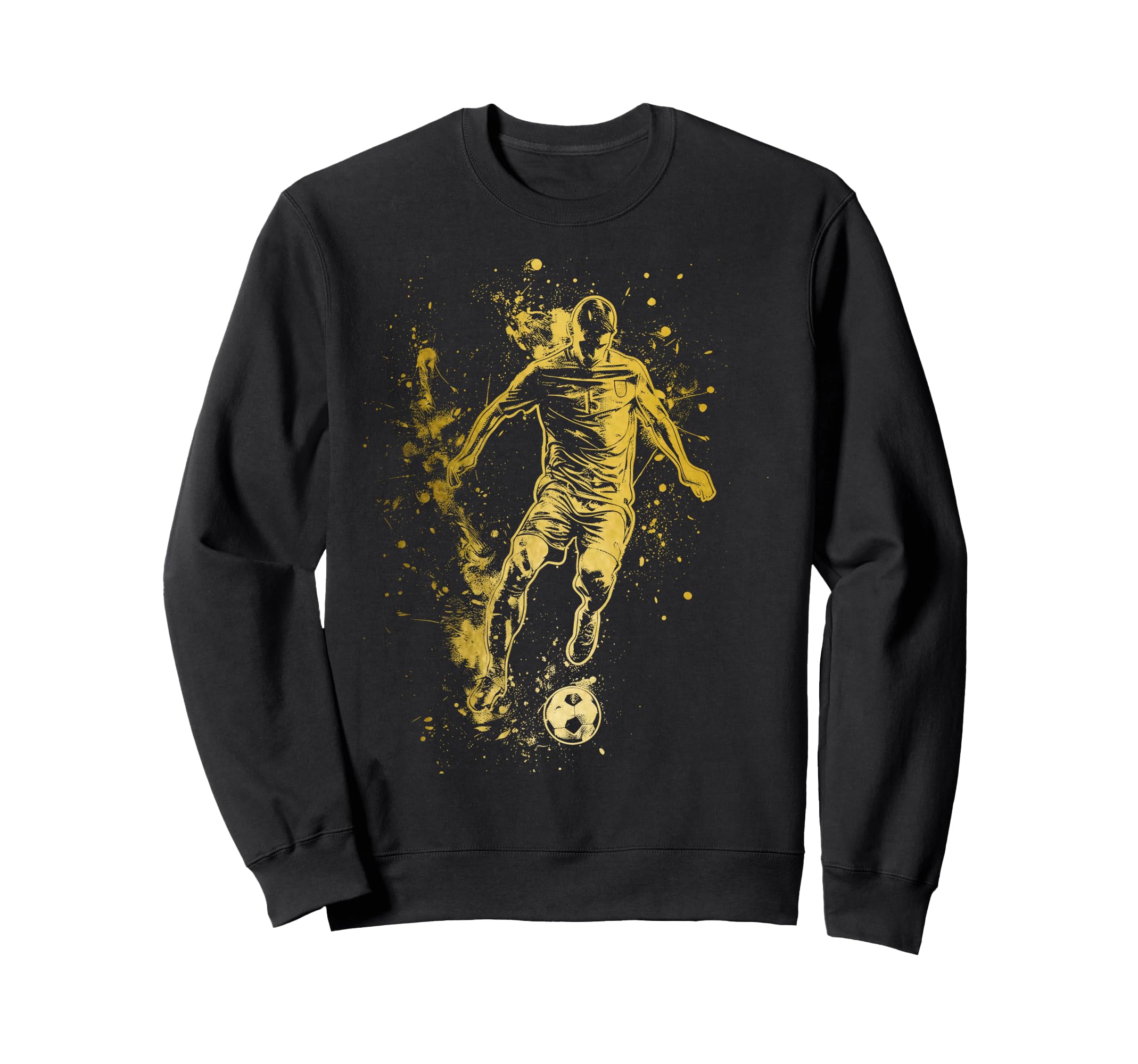 Soccer Player Sports Football Sweatshirt - Graphic Print for Adults - T-Shirt, Sweatshirt, Hoodie