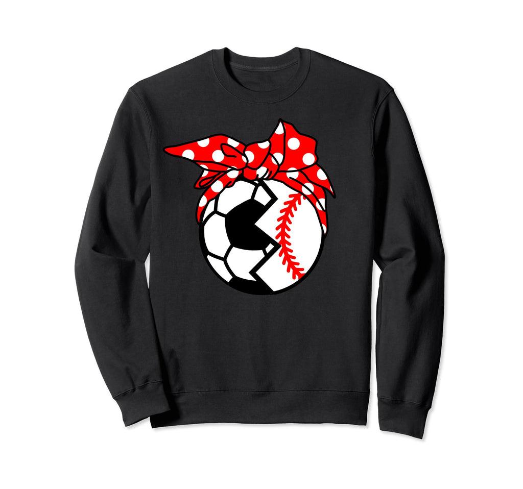 Soccer Baseball Player Mom Funny Sweatshirt - Custom Art Print Men Women - T-Shirt, Sweatshirt, Hoodie