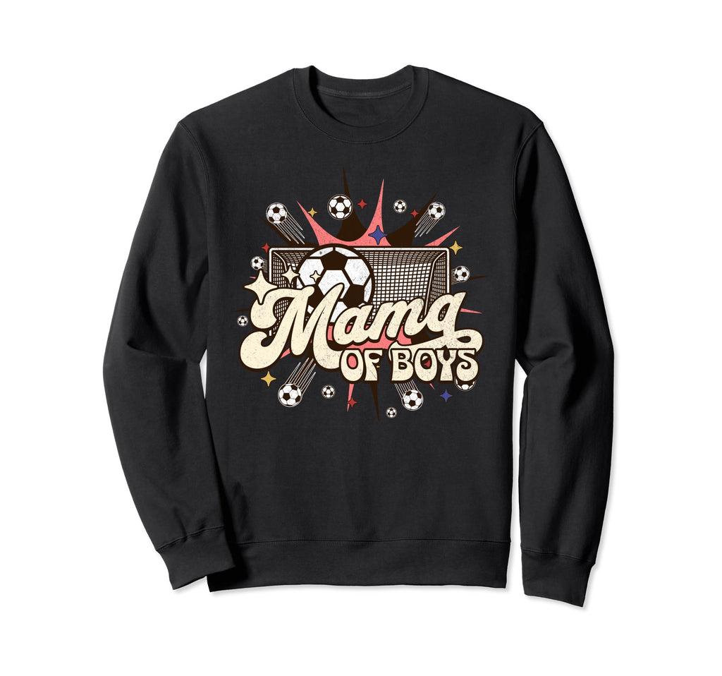 Mama Soccer Mom Sweatshirt - Custom Art Print Unisex - T-Shirt, Sweatshirt, Hoodie