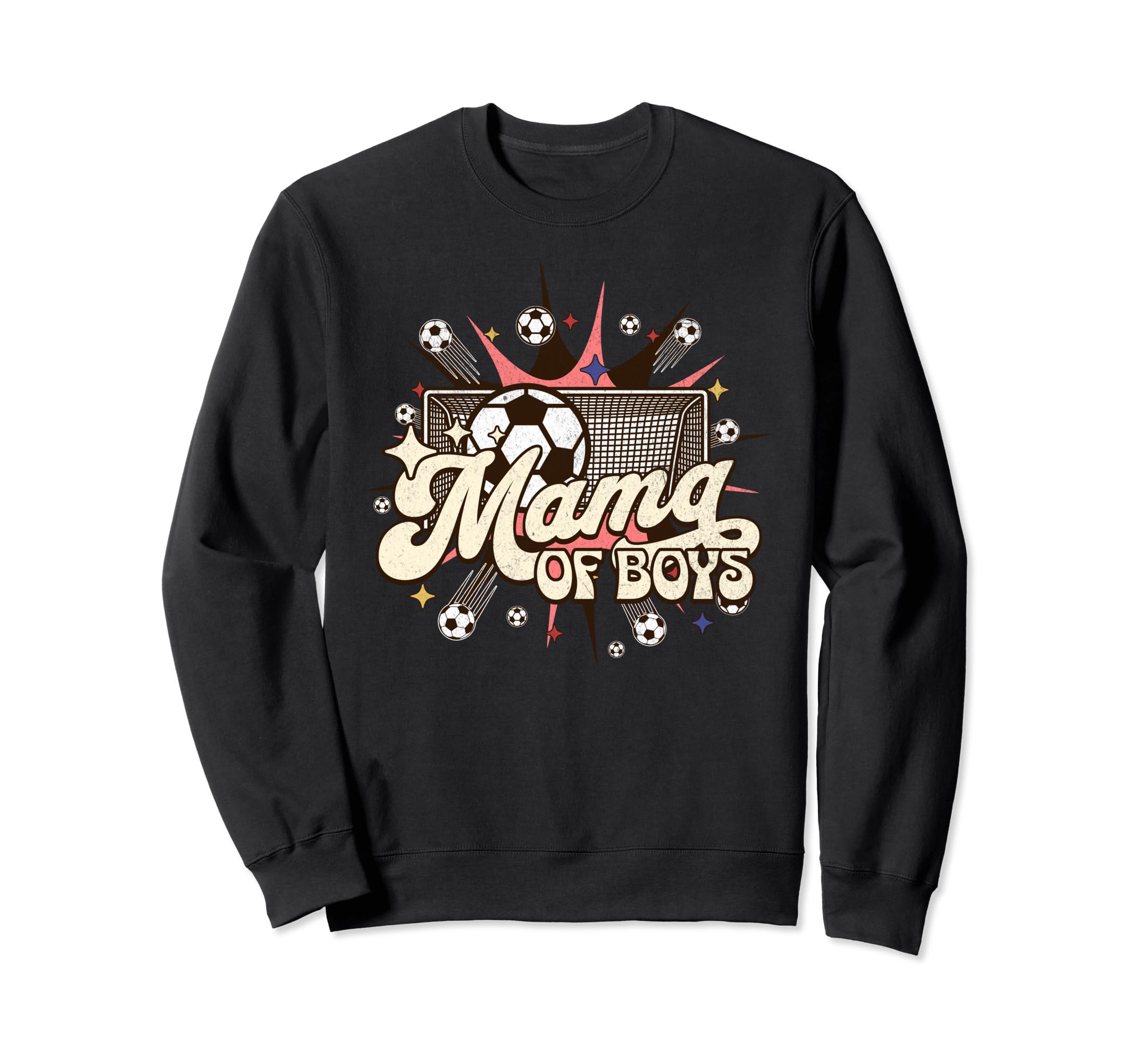 Mama Soccer Mom Sweatshirt - Custom Art Print Unisex - T-Shirt, Sweatshirt, Hoodie