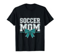 Soccer Mom Coquette Bow Mothers Day T-Shirt - Minimalist Print Men Women - T-Shirt, Sweatshirt, Hoodie