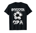 Soccer Opa Distressed Ball Funny T-Shirt - Aesthetic Graphic Men Women - T-Shirt, Sweatshirt, Hoodie