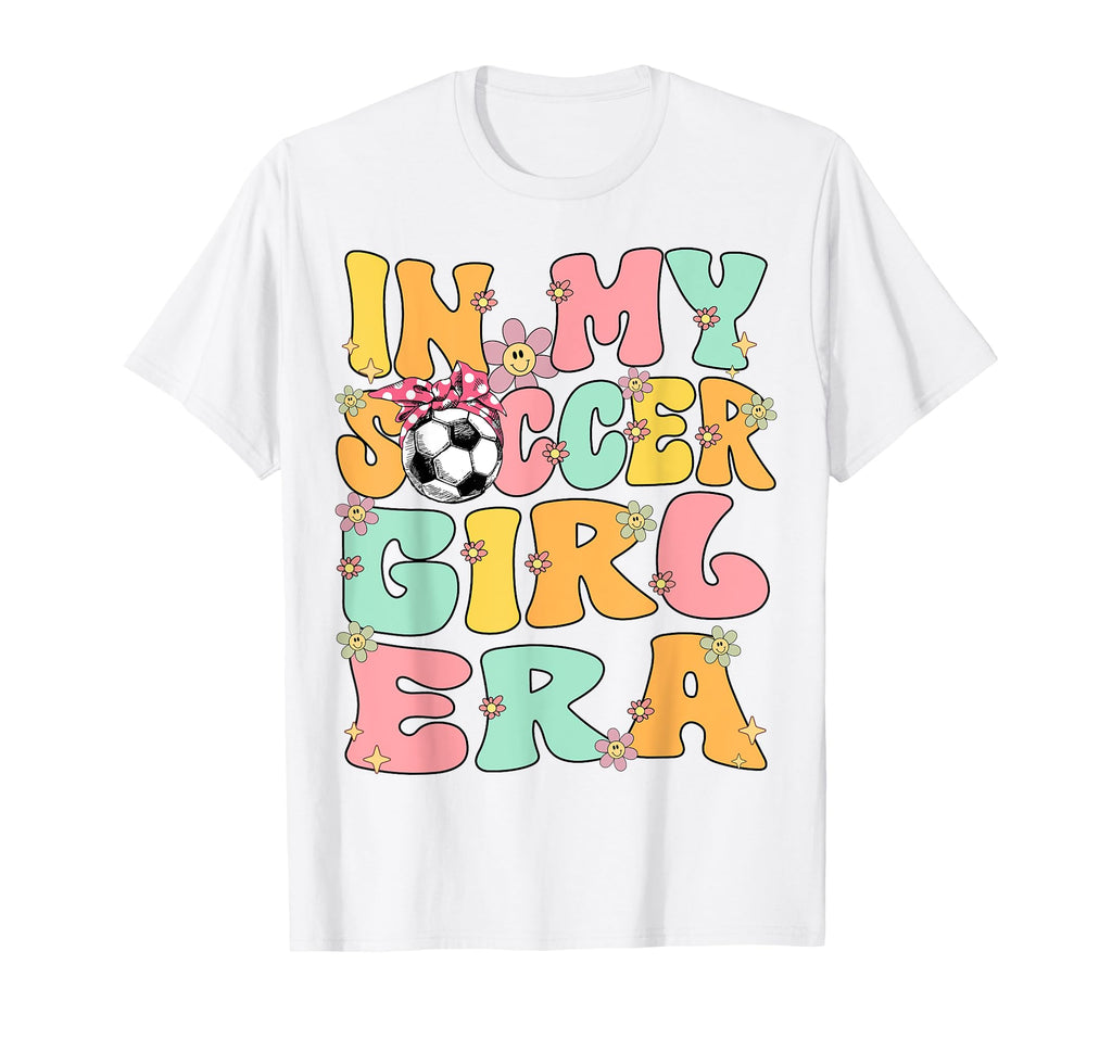 My Soccer Era Groovy Soccer Soccer T-Shirt - Custom Art Print Men Women - T-Shirt, Sweatshirt, Hoodie