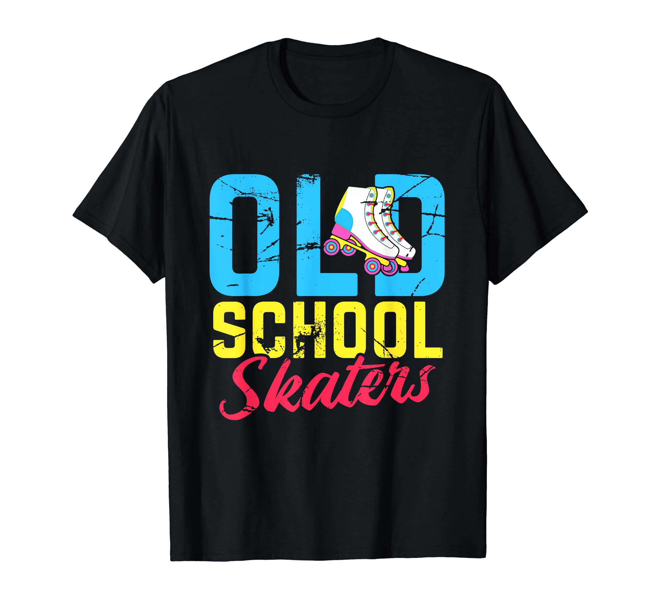 Roller Skates Old School Funky 70S T-Shirt - Streetwear Style Men Women - T-Shirt, Sweatshirt, Hoodie