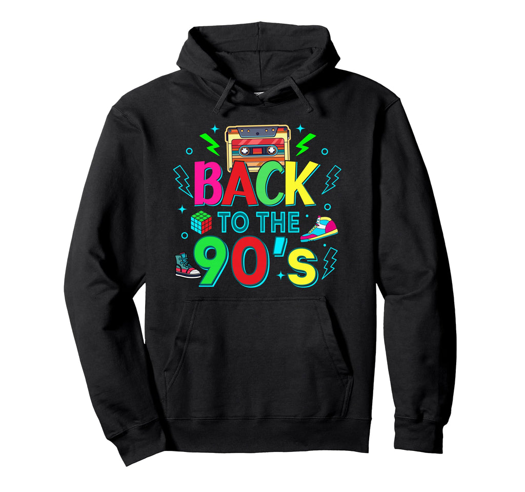 Back To 90S Mixtape Era Cassette Tape Hoodie - Novelty Apparel Men Women - T-Shirt, Sweatshirt, Hoodie
