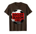 Soccer Season Vibes T-Shirt - Casual Everyday Wear Unisex - T-Shirt, Sweatshirt, Hoodie