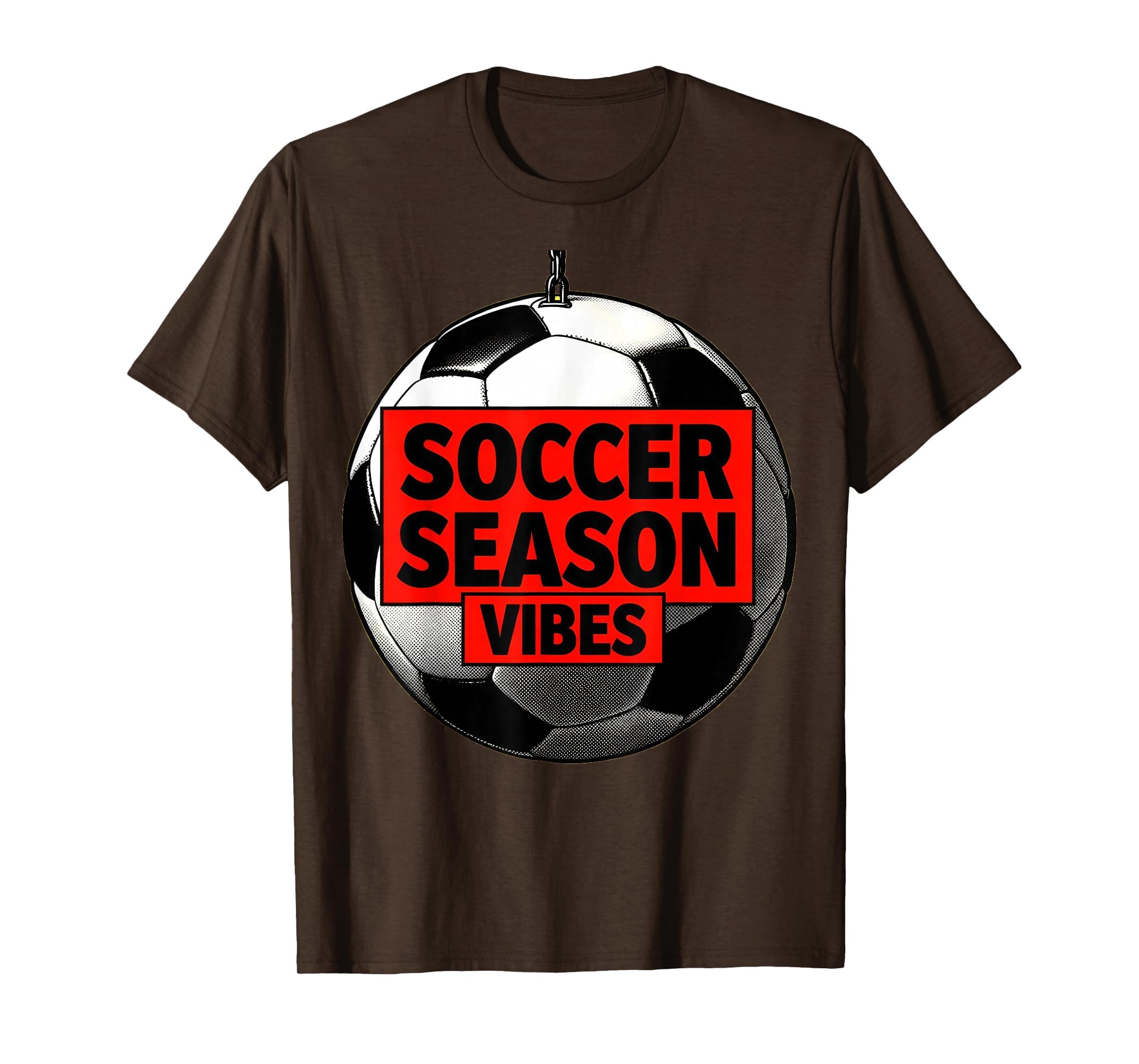 Soccer Season Vibes T-Shirt - Casual Everyday Wear Unisex - T-Shirt, Sweatshirt, Hoodie