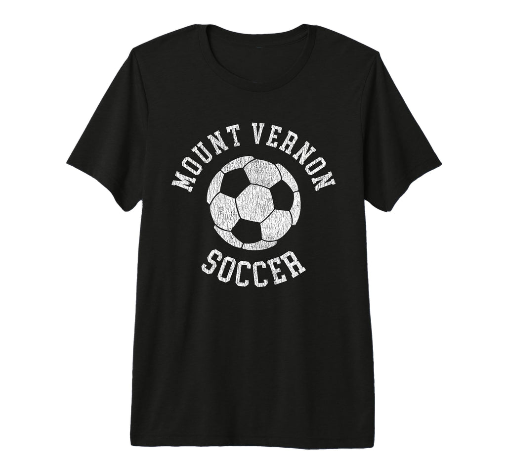 Mount Vernon Soccer Distressed 90S T-Shirt - Fun Novelty Design Men Women - T-Shirt, Sweatshirt, Hoodie