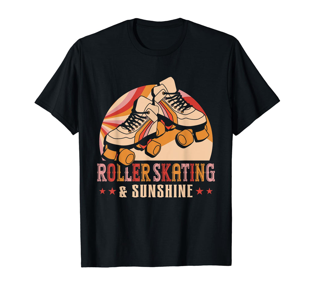 Roller Skating Skater 70S 80S Roller T-Shirt - Streetwear Style Unisex - T-Shirt, Sweatshirt, Hoodie