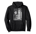 Us American Flag Soccer Patriotic Hoodie - Aesthetic Graphic for Adults - T-Shirt, Sweatshirt, Hoodie