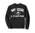 Soccer Goalie Art Gag Soccer Player Sweatshirt - Unique Graphic Unisex - T-Shirt, Sweatshirt, Hoodie