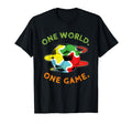 One World One Game Love Soccer Ball Fan T-Shirt - Trendy Graphic Men Women - T-Shirt, Sweatshirt, Hoodie