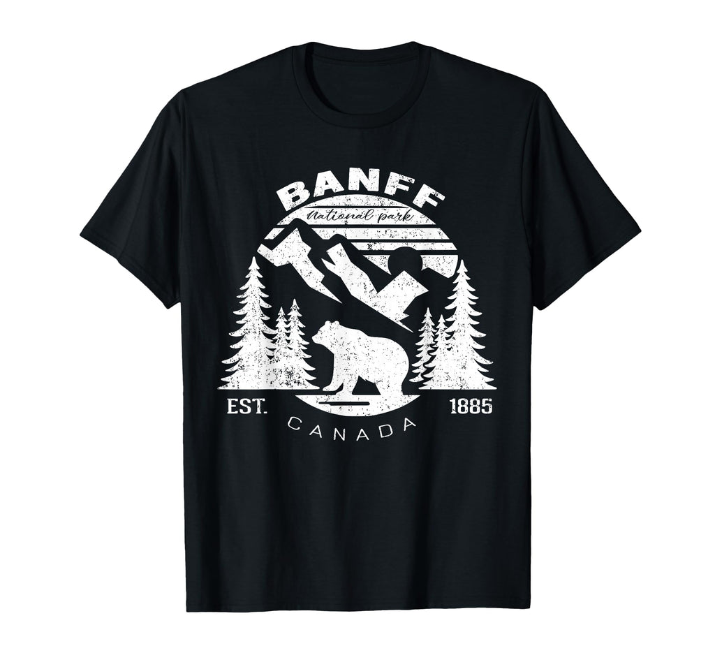Banff National Park Canada T-Shirt - Casual Everyday Wear Men Women - T-Shirt, Sweatshirt, Hoodie