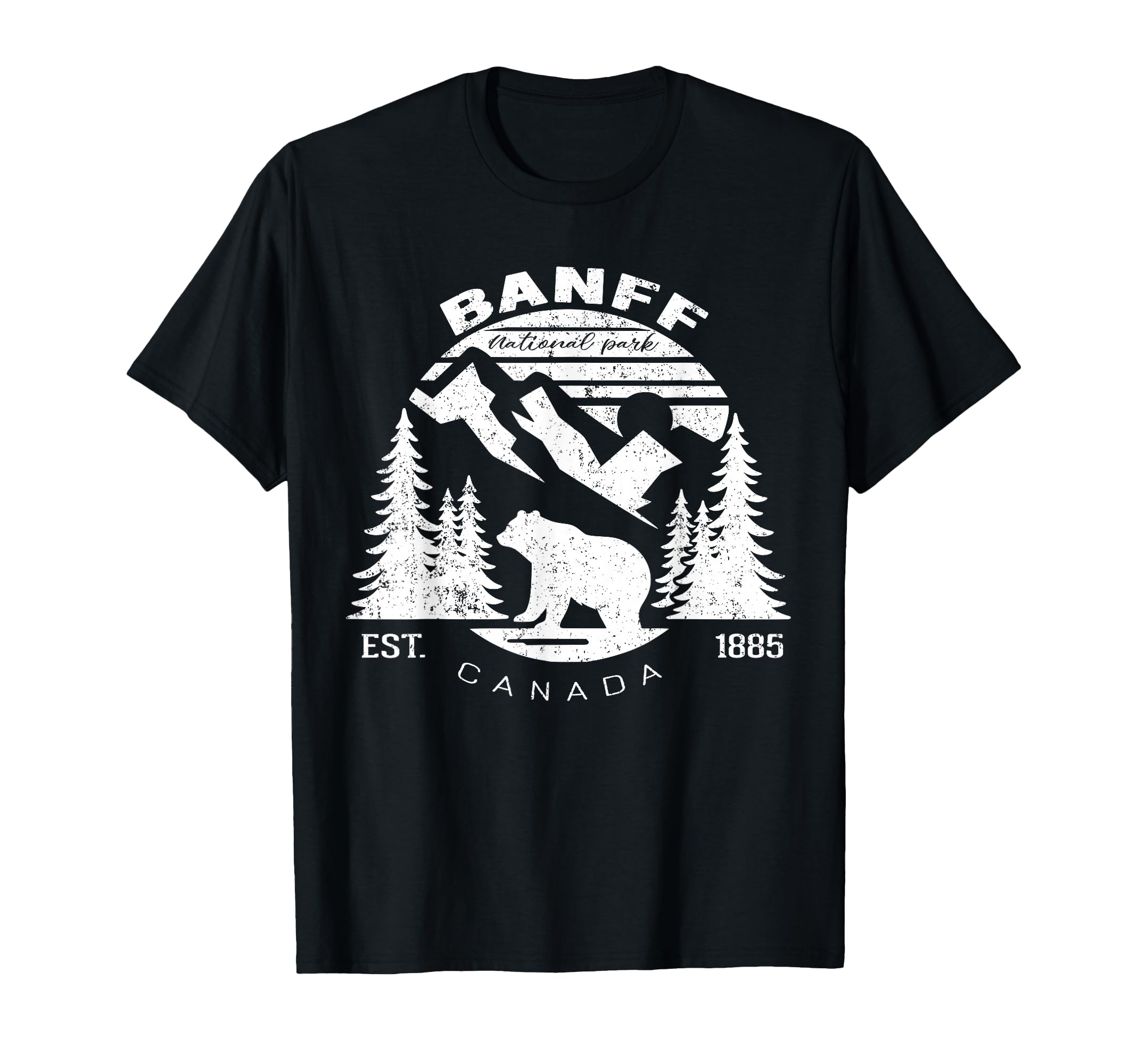 Banff National Park Canada T-Shirt - Casual Everyday Wear Men Women - T-Shirt, Sweatshirt, Hoodie