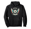 Soccer Papa Family Matching Dad Hoodie - Aesthetic Graphic for Adults - T-Shirt, Sweatshirt, Hoodie