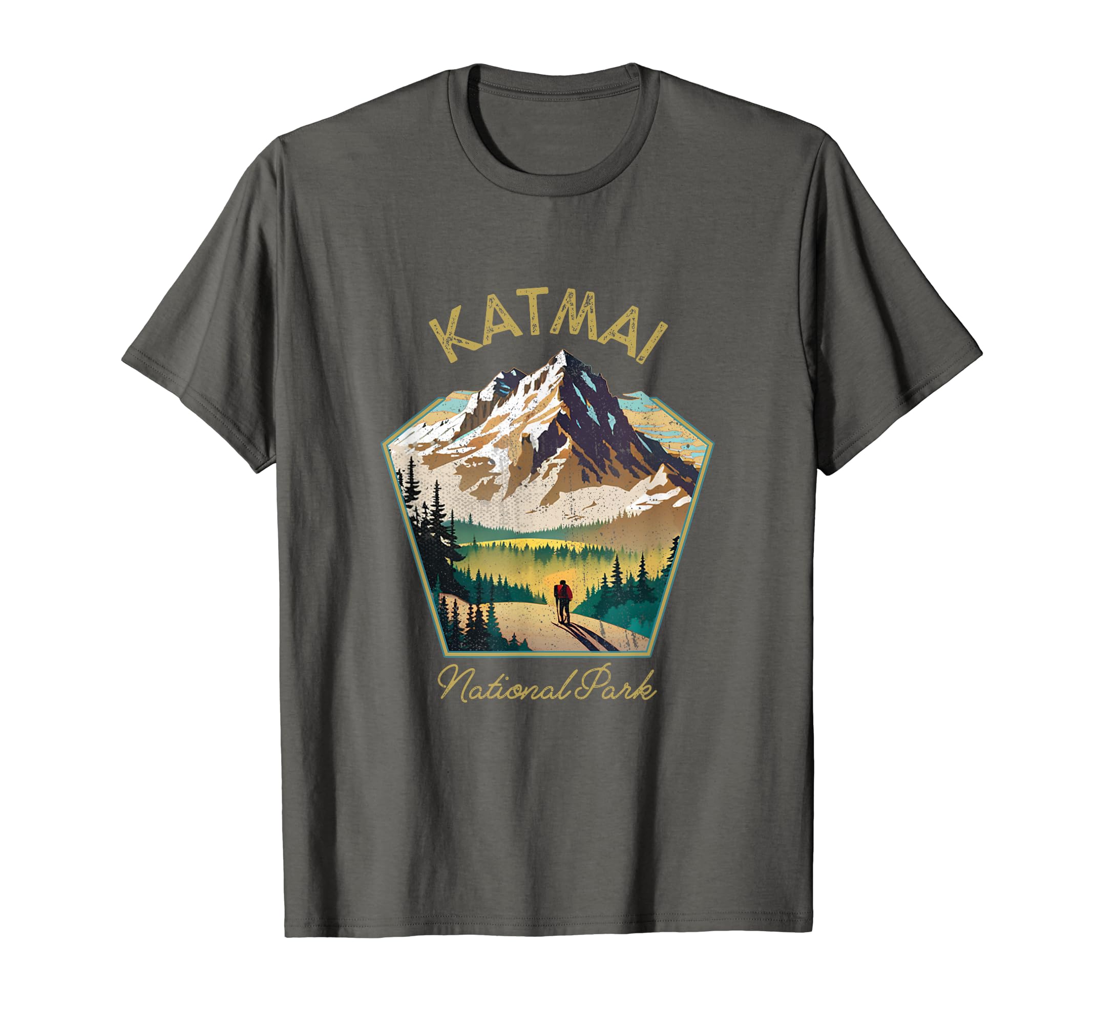 Katmai National Park Souvenir T-Shirt - Trendy Graphic Men Women - T-Shirt, Sweatshirt, Hoodie