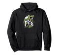 Funny Dinosaur Loves Playing Soccer Hoodie - Novelty Apparel for Adults - T-Shirt, Sweatshirt, Hoodie
