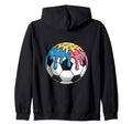 Colorful Soccer Accessories Drip Vibe Hoodie - Minimalist Print Unisex - T-Shirt, Sweatshirt, Hoodie