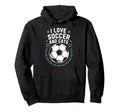 Coach Team And Goal Keeper Player I Love Hoodie - Trendy Graphic Unisex - T-Shirt, Sweatshirt, Hoodie