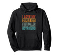 I Love My Super Hot Footballer Hoodie - Custom Art Print Men Women - T-Shirt, Sweatshirt, Hoodie