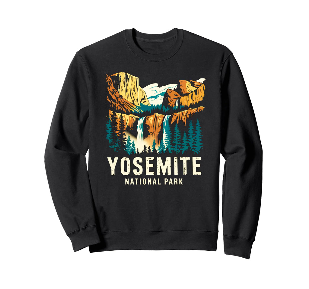 Yosemite Falls California Sweatshirt - Streetwear Style for Adults - T-Shirt, Sweatshirt, Hoodie
