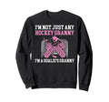 Im Hockey Goalie Granny Hockey Sweatshirt - Fun Novelty Design Unisex - T-Shirt, Sweatshirt, Hoodie