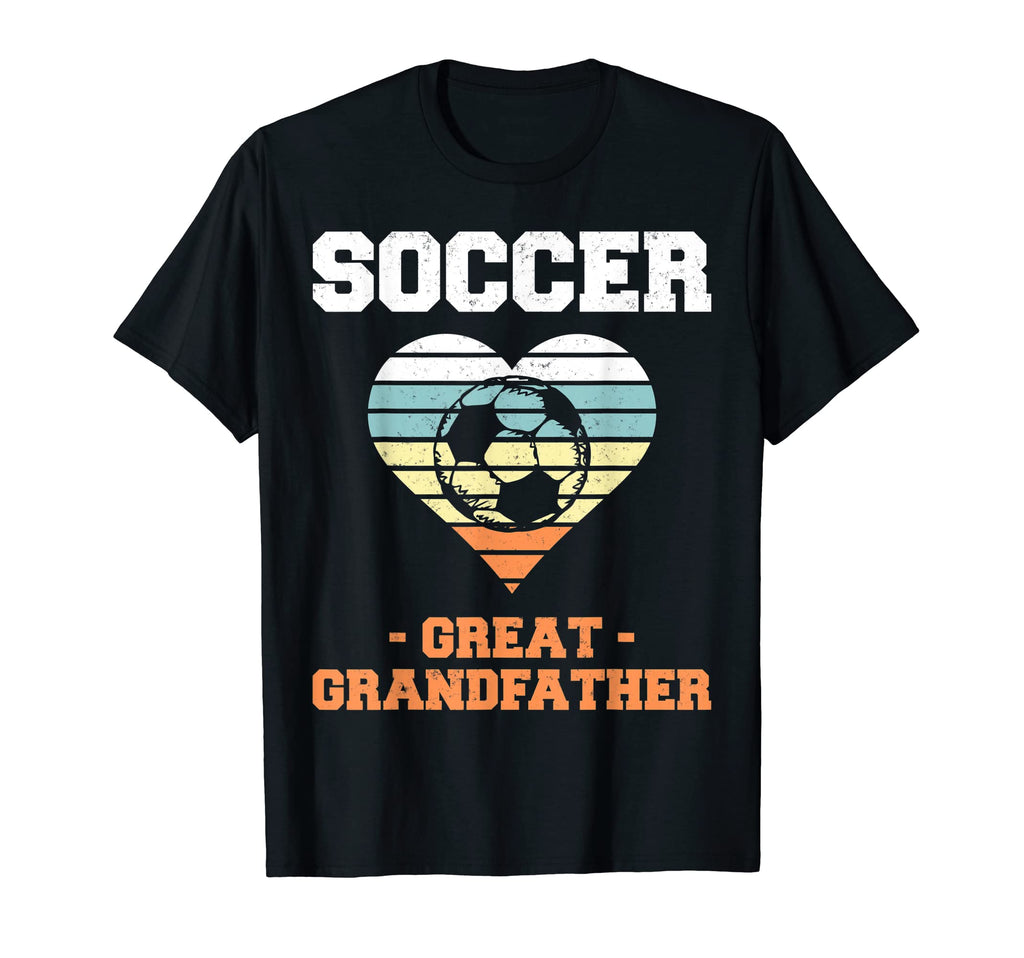 Soccer Great Grandfather Family T-Shirt - Aesthetic Graphic for Adults - T-Shirt, Sweatshirt, Hoodie