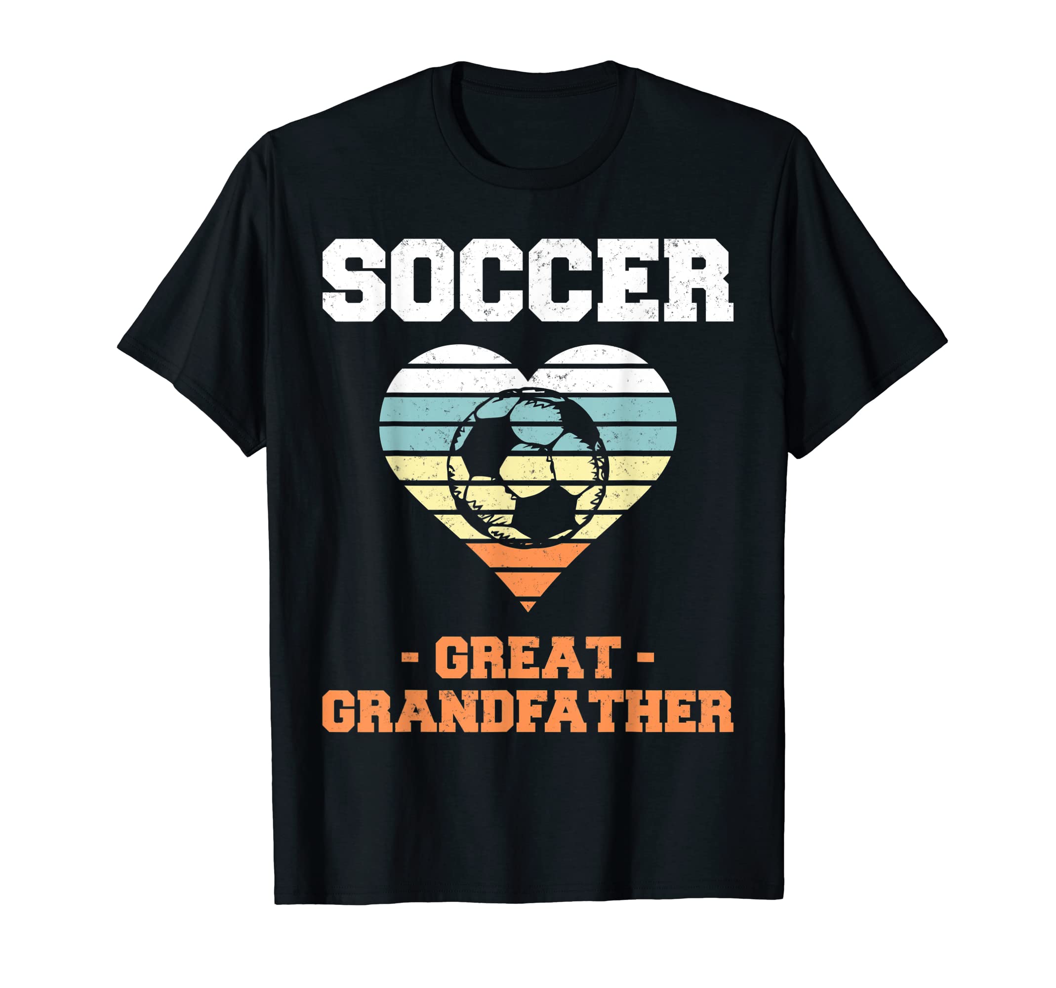 Soccer Great Grandfather Family T-Shirt - Aesthetic Graphic for Adults - T-Shirt, Sweatshirt, Hoodie