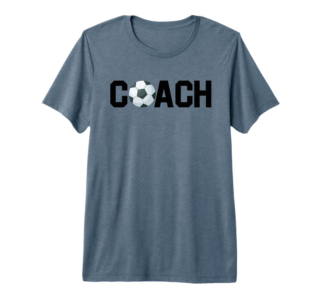 Soccer Coach Funny Football Trainer T-Shirt - Minimalist Print Men Women - T-Shirt, Sweatshirt, Hoodie