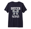Soccer Nana Coquette Bow Proud Soccer T-Shirt - Graphic Print for Adults - T-Shirt, Sweatshirt, Hoodie