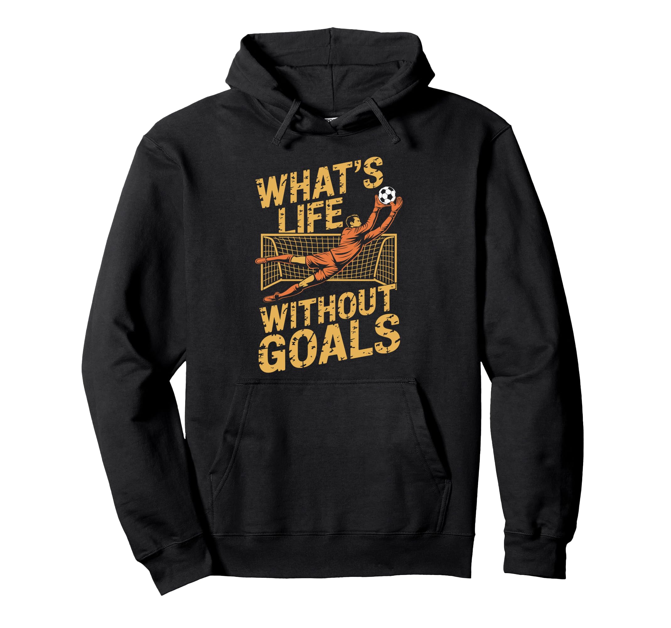 Team Soccer Player Lover Whats Life Hoodie - Unique Graphic Men Women - T-Shirt, Sweatshirt, Hoodie
