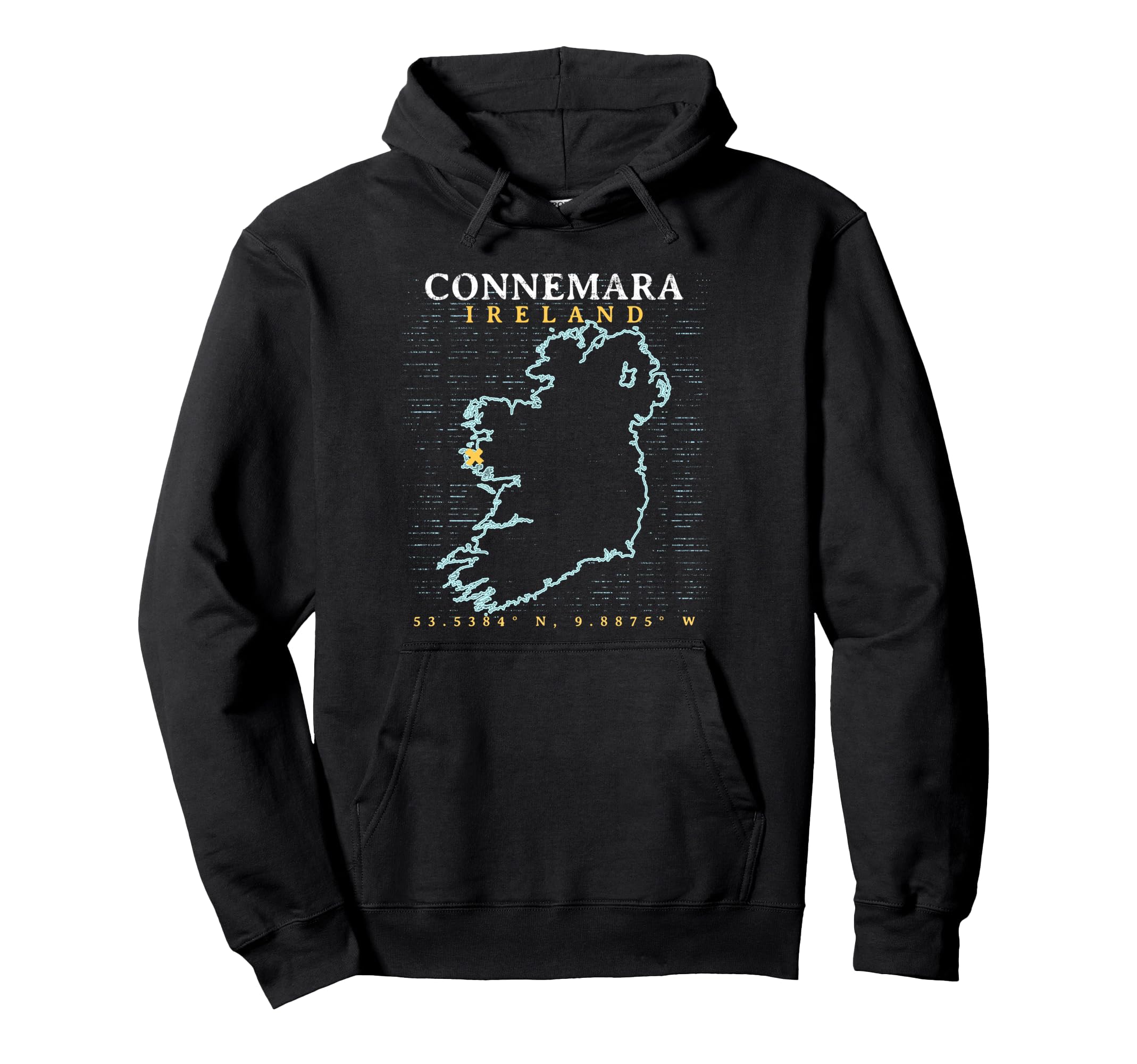 Connemara National Park Ireland Hoodie - Unique Graphic Men Women - T-Shirt, Sweatshirt, Hoodie