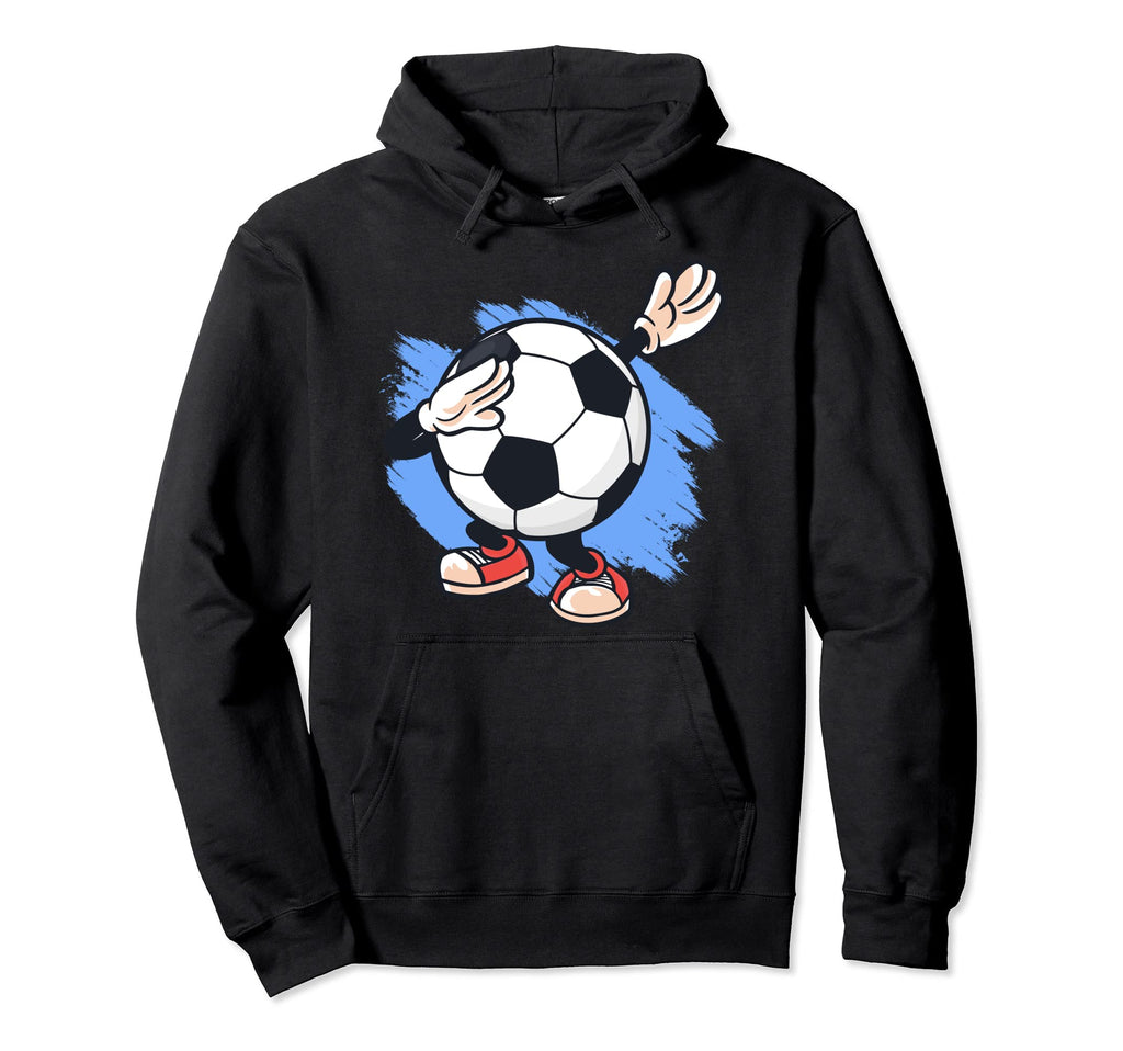 Funny Dabbing Soccer Ball Goalie Hoodie - Fun Novelty Design for Adults - T-Shirt, Sweatshirt, Hoodie