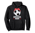 Football Mum Son Daughter Footballer Hoodie - Unique Graphic for Adults - T-Shirt, Sweatshirt, Hoodie