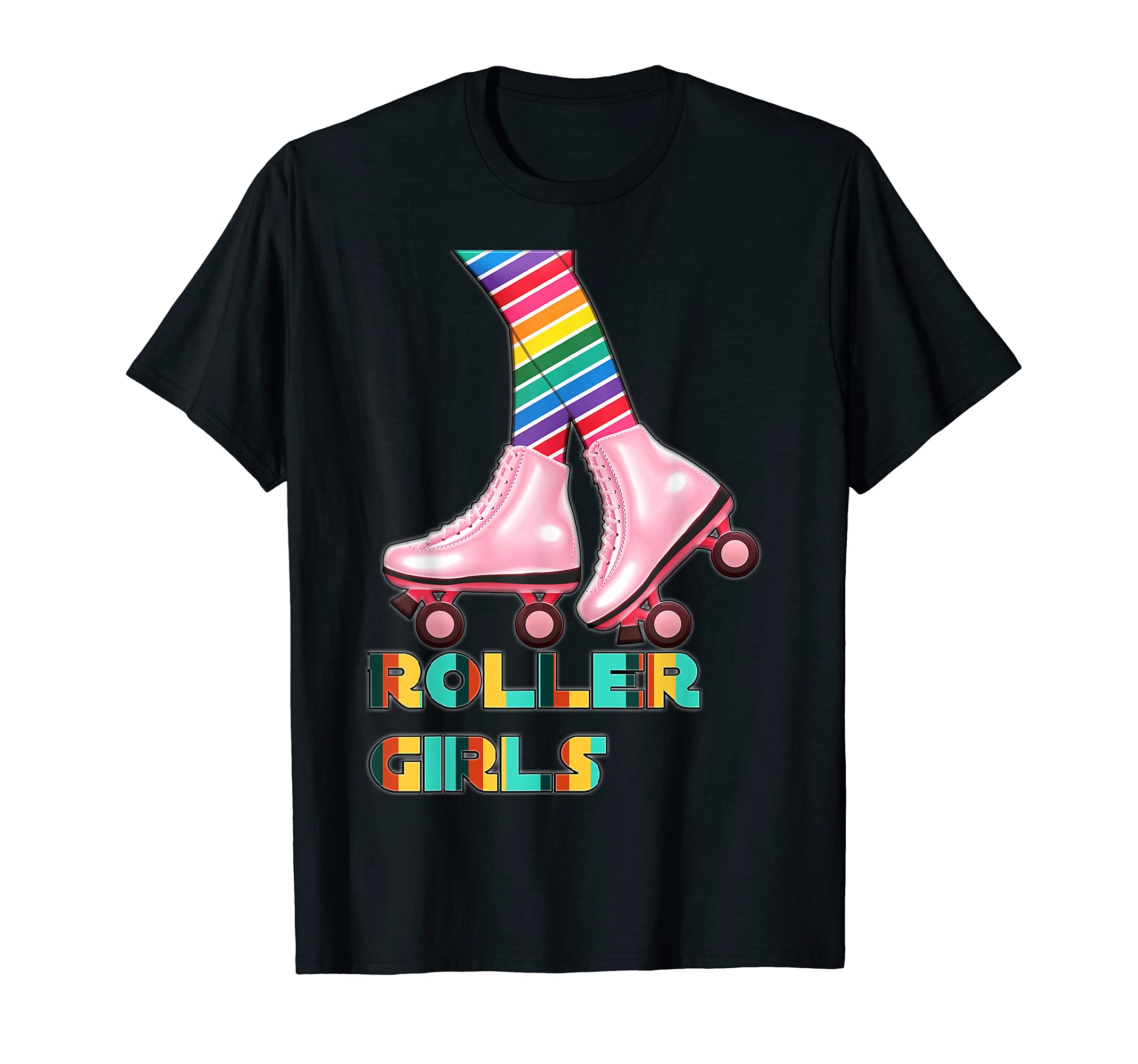 Roller Skating 70S 80S Skate Gift T-Shirt - Fun Novelty Design Men Women - T-Shirt, Sweatshirt, Hoodie