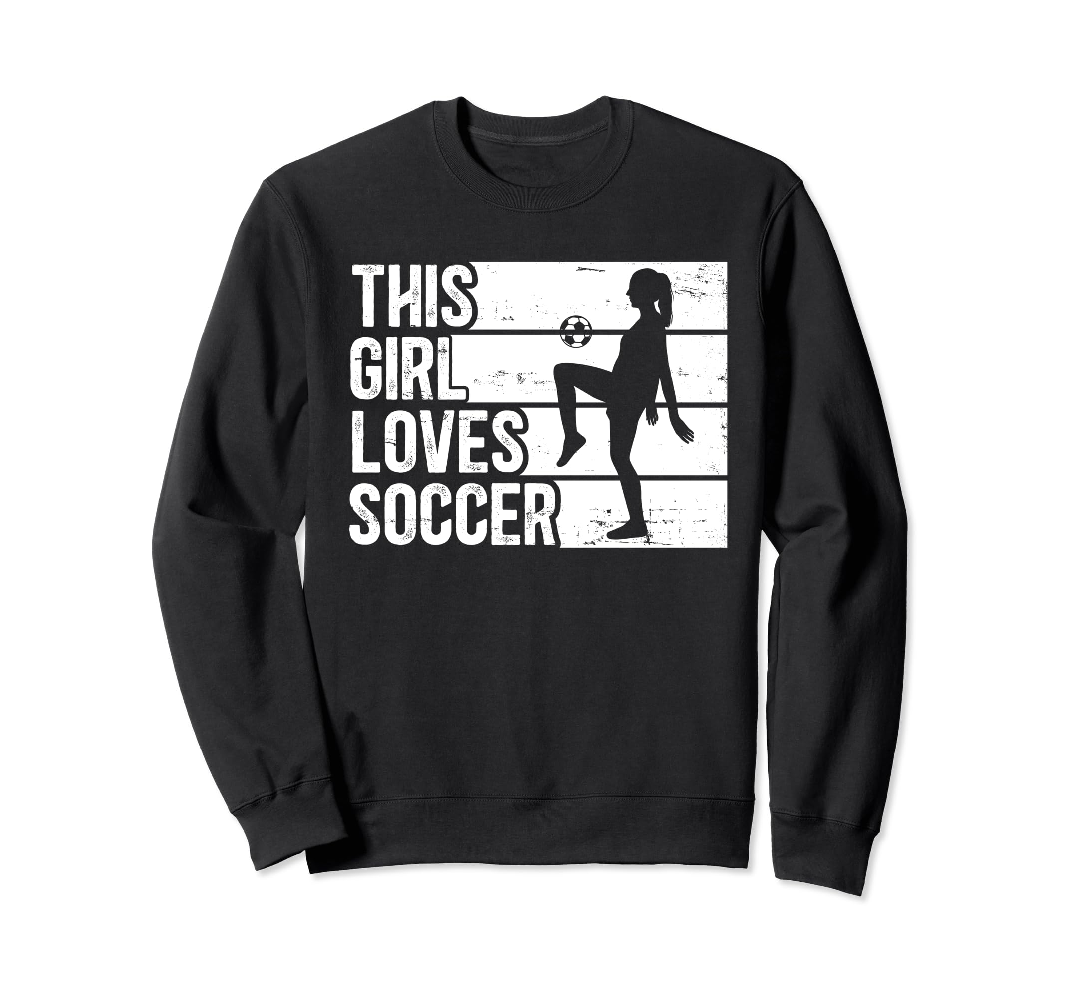 Funny Sport This Loves Soccer Sweatshirt - Graphic Print Unisex - T-Shirt, Sweatshirt, Hoodie