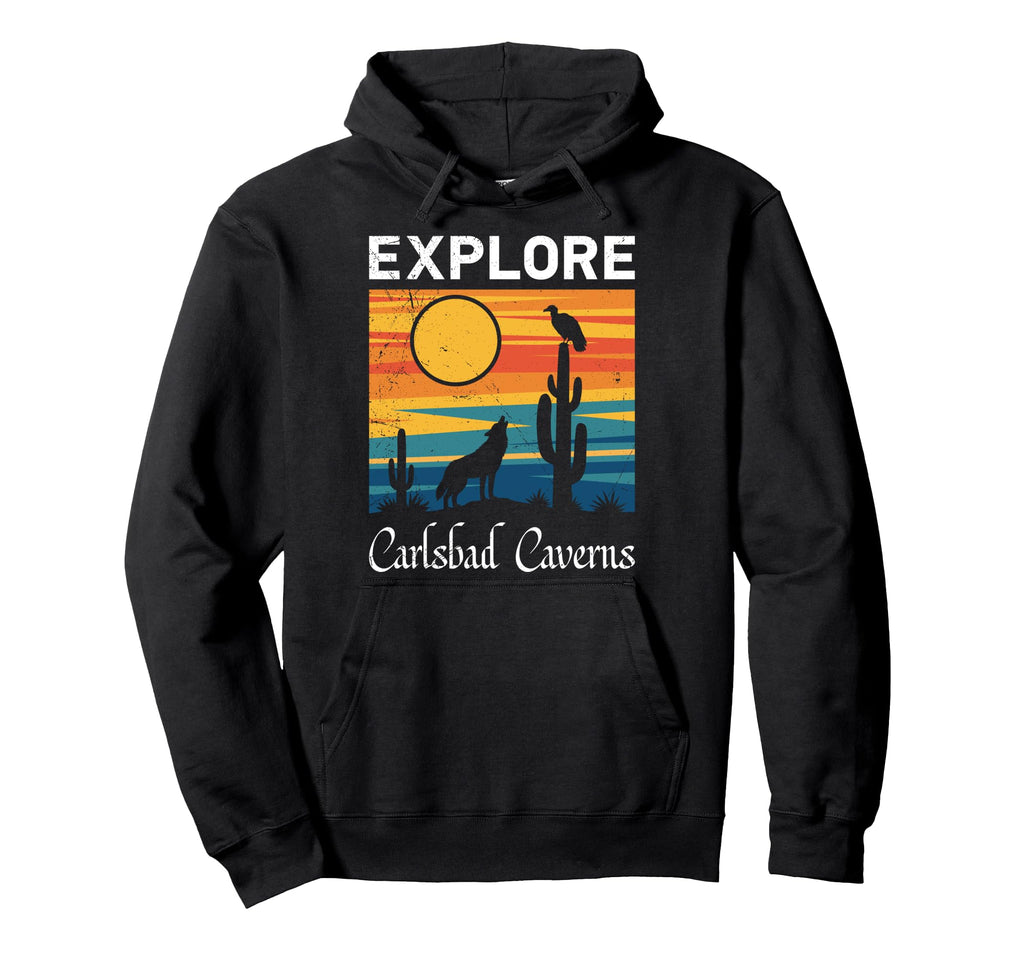 New Mexico Explore Carlsbad Caverns Hoodie - Unique Graphic for Adults - T-Shirt, Sweatshirt, Hoodie