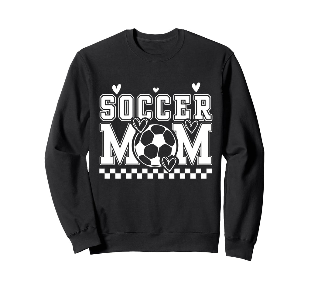 Soccer Mom Sports Game Day Sweatshirt - Custom Art Print for Adults - T-Shirt, Sweatshirt, Hoodie