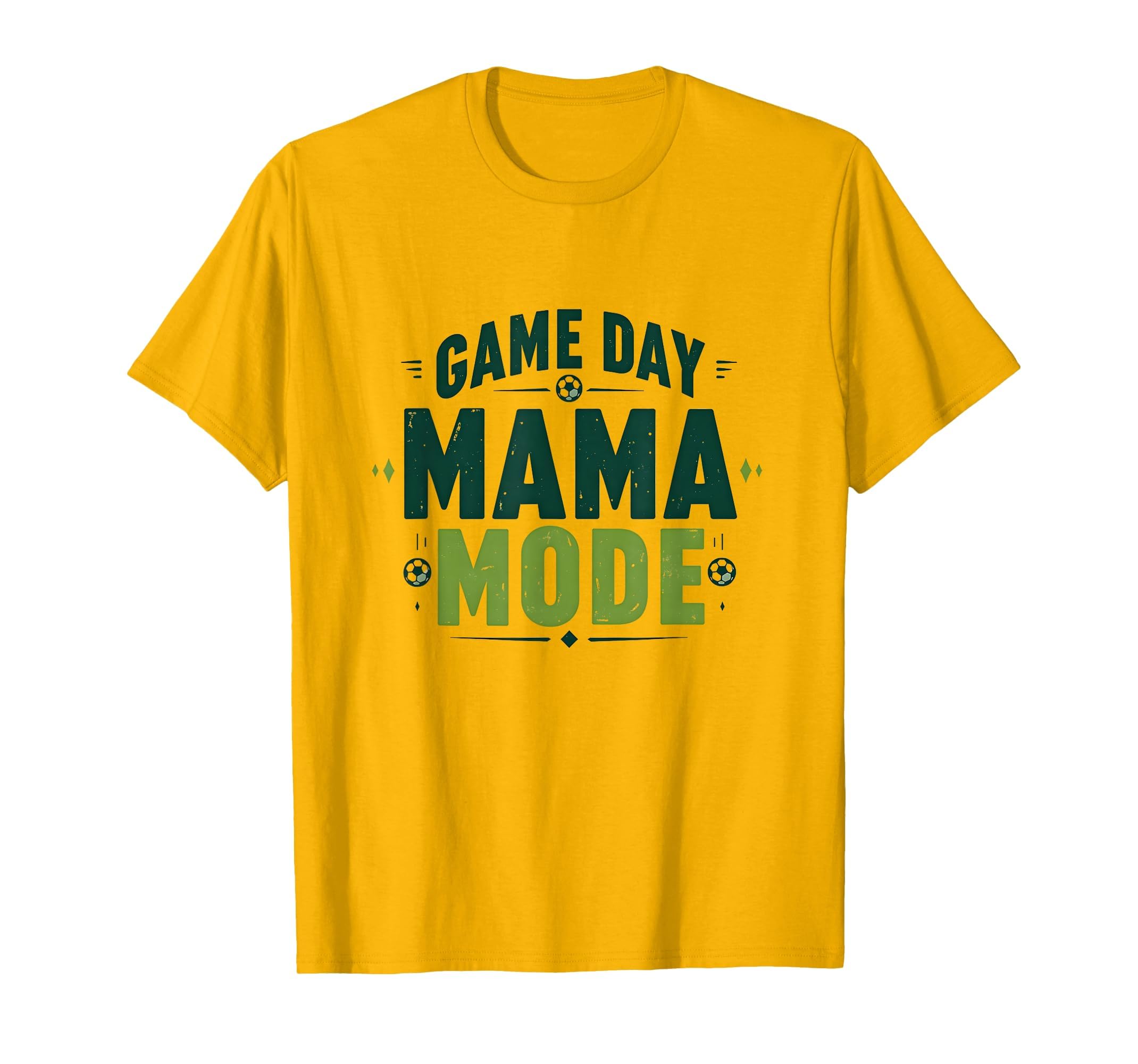Game Day Mama Mode Soccer Mom T-Shirt - Aesthetic Graphic Unisex - T-Shirt, Sweatshirt, Hoodie