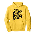 Be Goals Soccer Player Soccer Hoodie - Graphic Print Unisex - T-Shirt, Sweatshirt, Hoodie